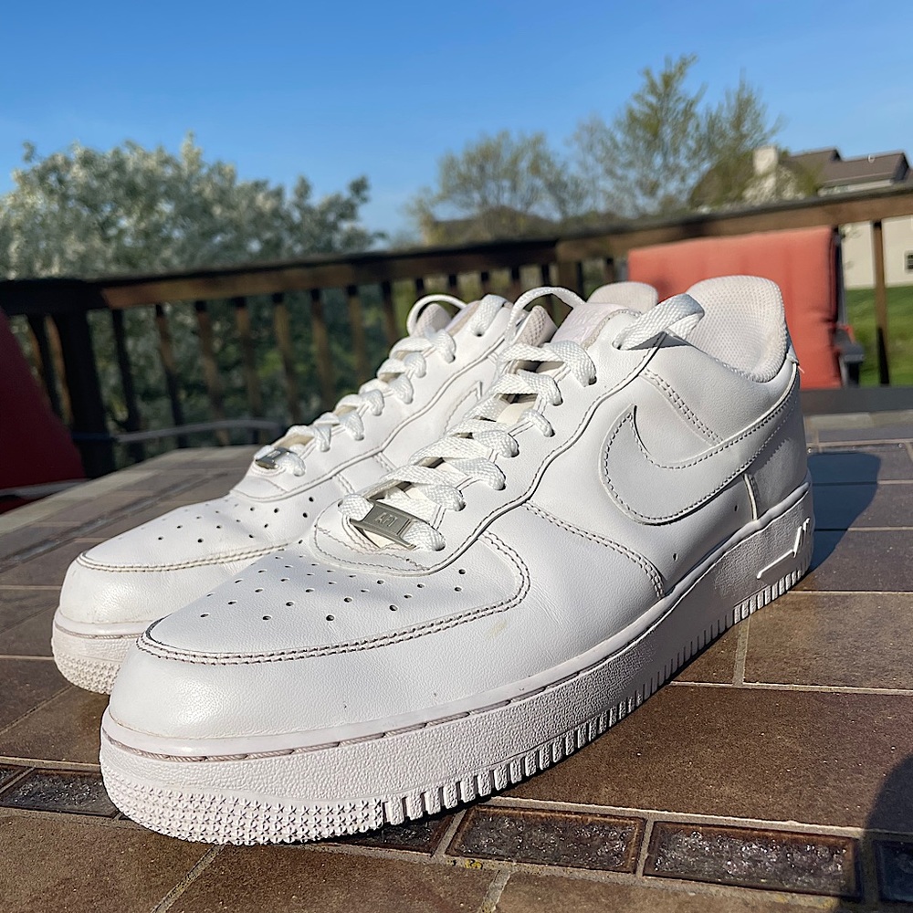 Men’s Nike Air Force 1 White Size 11 - Picture 1 of 6